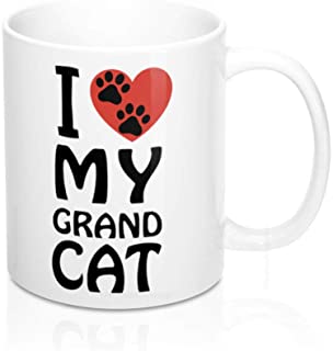 I Love My Grandcat Mug
