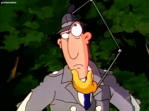 Inspector Gadget Confused