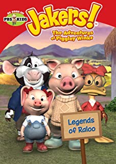 Jakers Legends of Raloo DVD