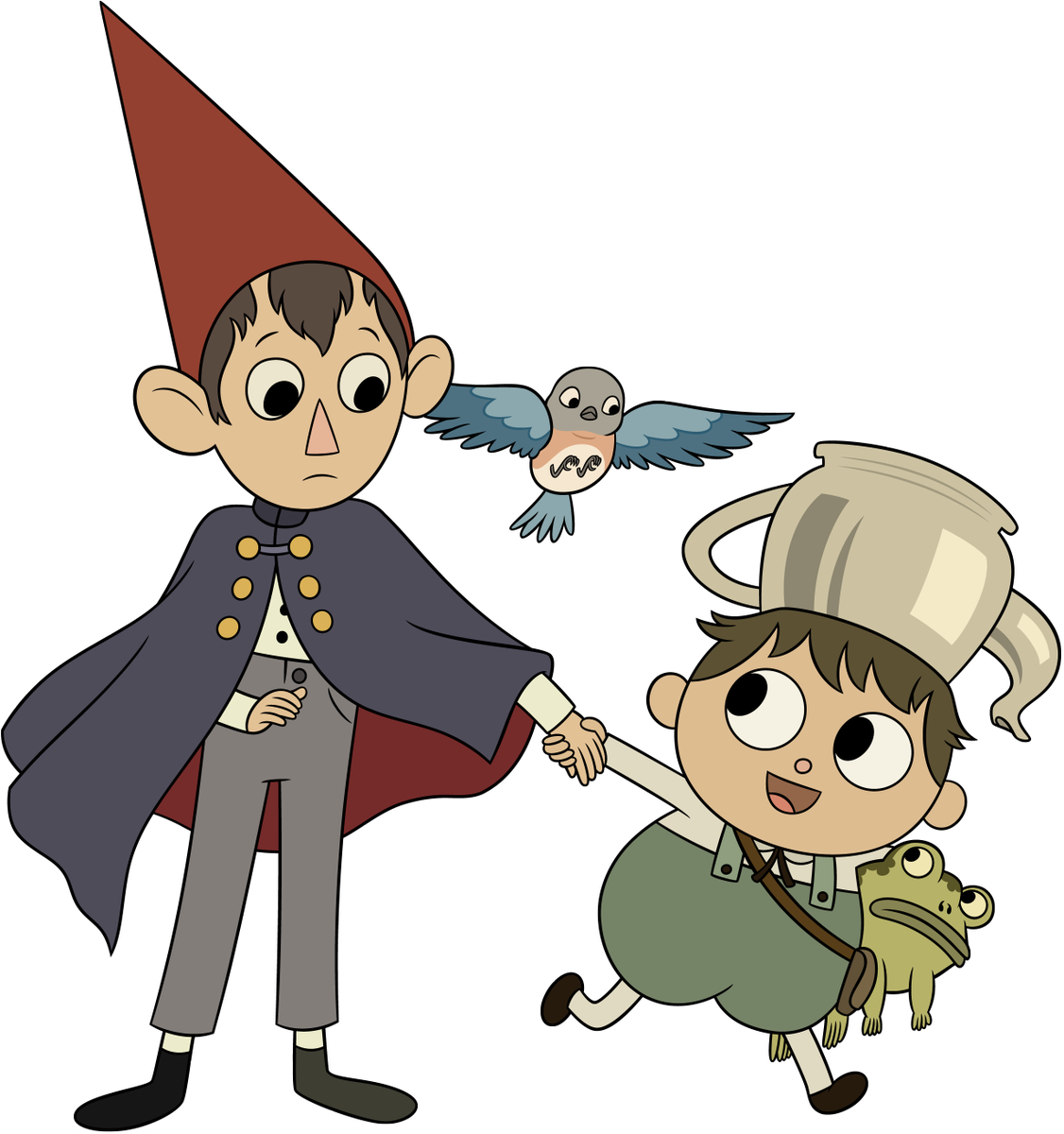 Over the Garden Wall Greg Holding Wirts Hand