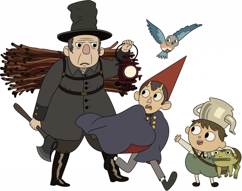 Over the Garden Wall – The Woodsman with the Boys
