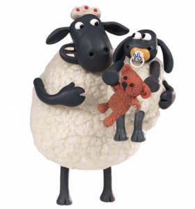 Shaun the Sheep Timmy with his Mum