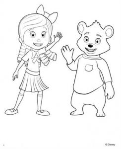 Goldie & Bear Waving