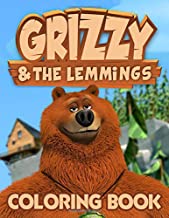 Grizzy the Lemmings Coloring Book