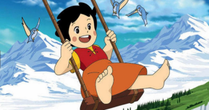 Heidi on Swing