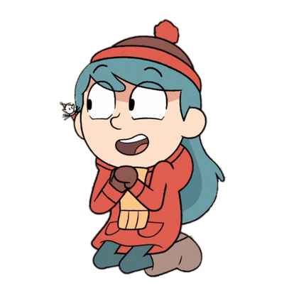 Hilda – Alfur the Elf on Hilda’s Ear