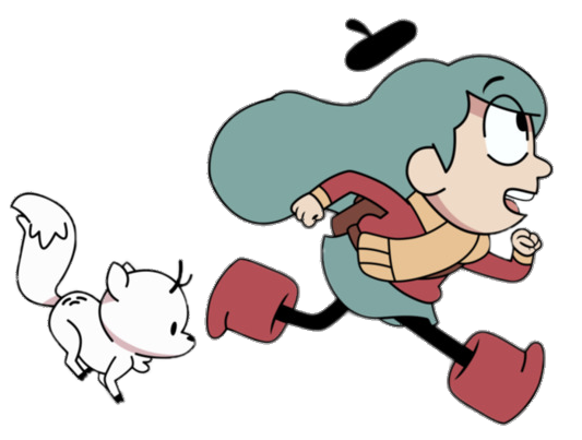 Check out this transparent Hilda - Twig and Hilda Running PNG image
