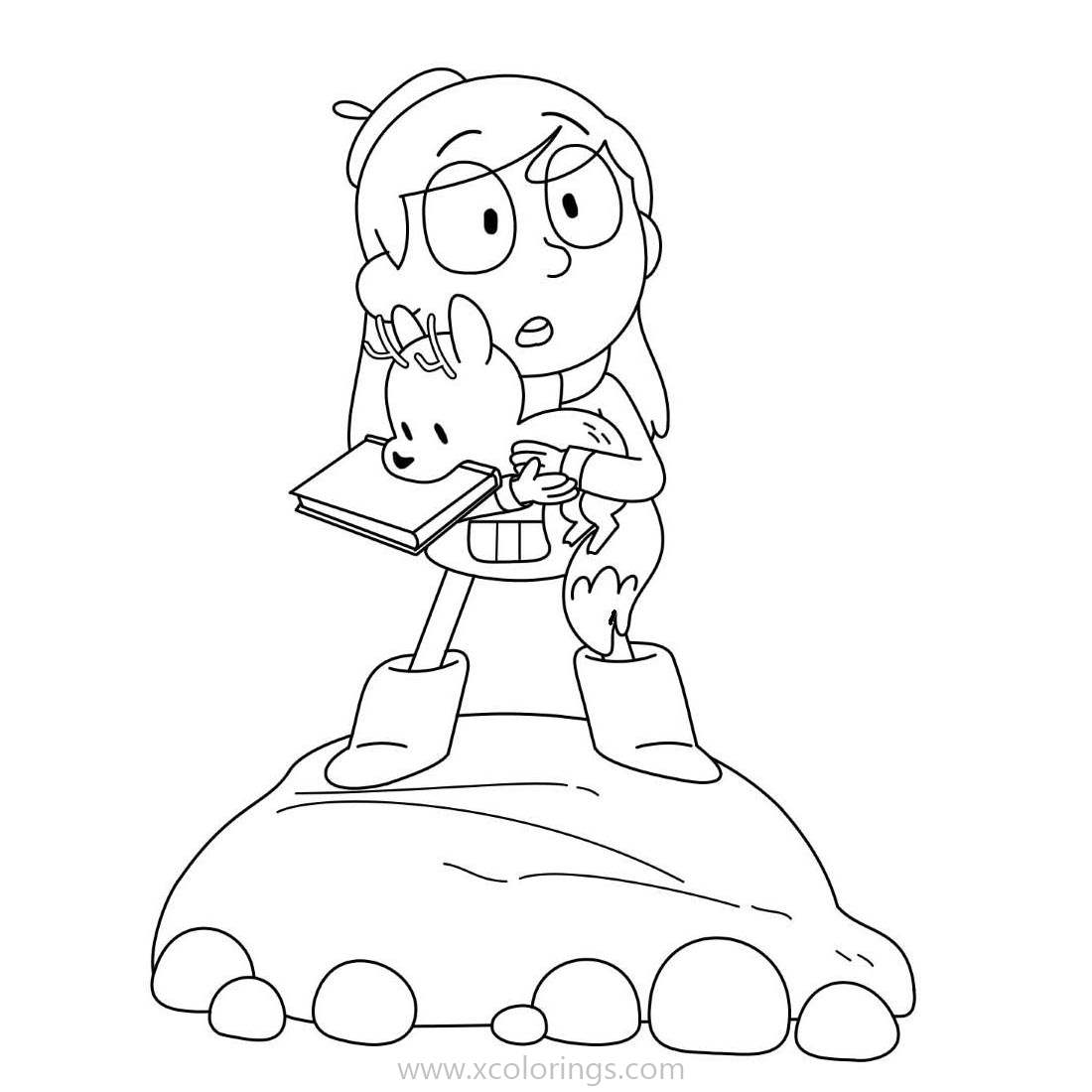 Hilda and Twi on Rock