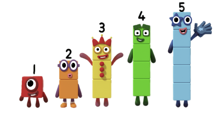 Numberblocks – From 1 to 5