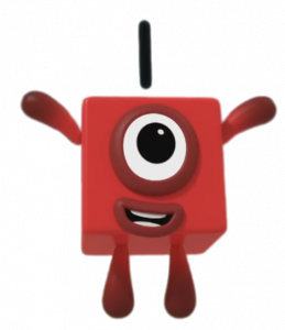 Numberblocks Happy Number 1