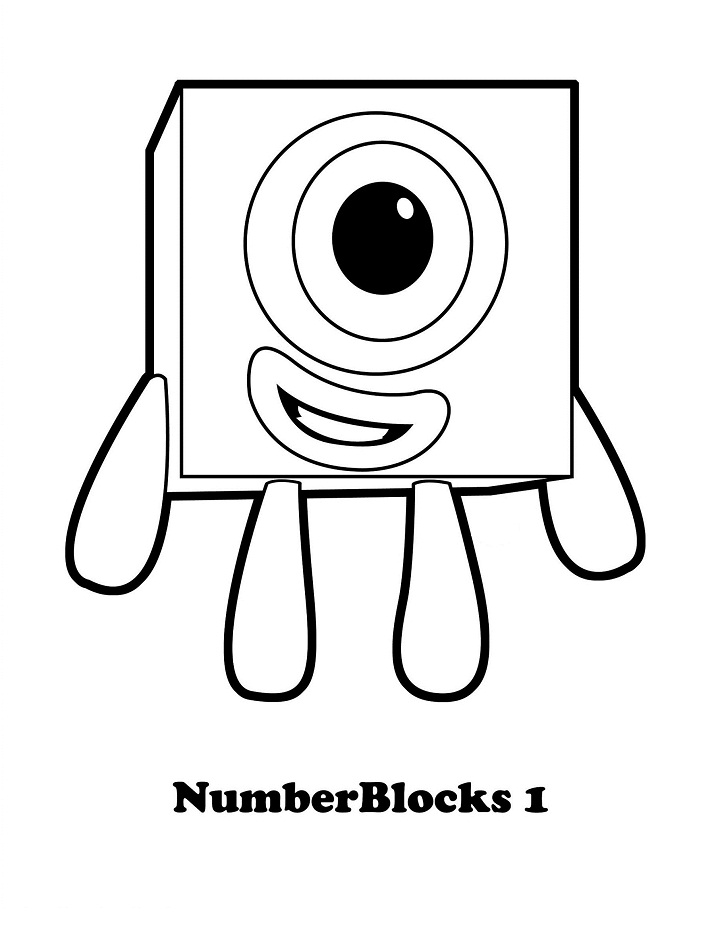 Numberblocks Number 1