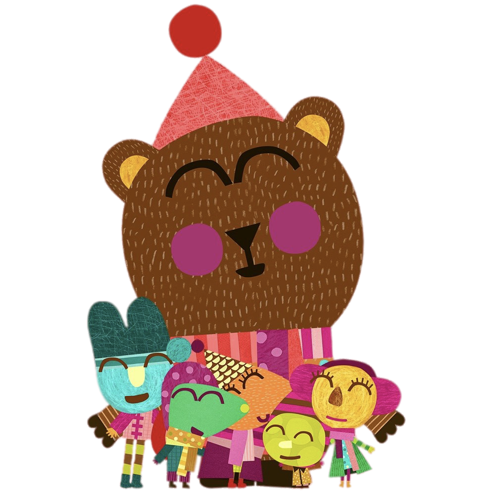 Olobob Top – Bear with Friends