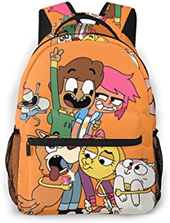 Boy Girl Dog Cat Mouse Cheese Backpack