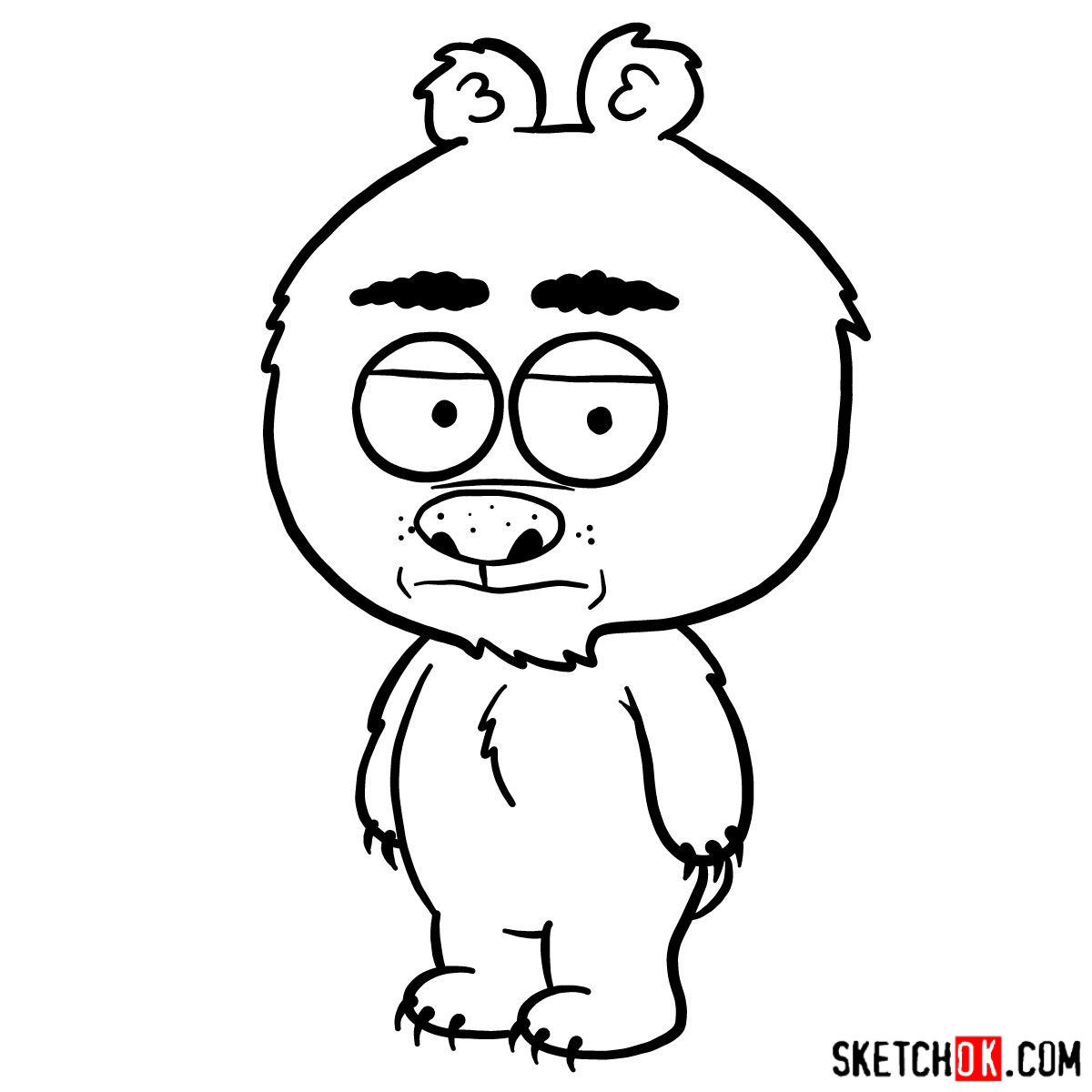 Brickleberry How to Draw Malloy