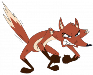 Eena Meena Deeka Angry Fox
