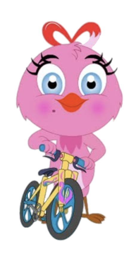 Eena, Meena, Deeka – Meena with her bike