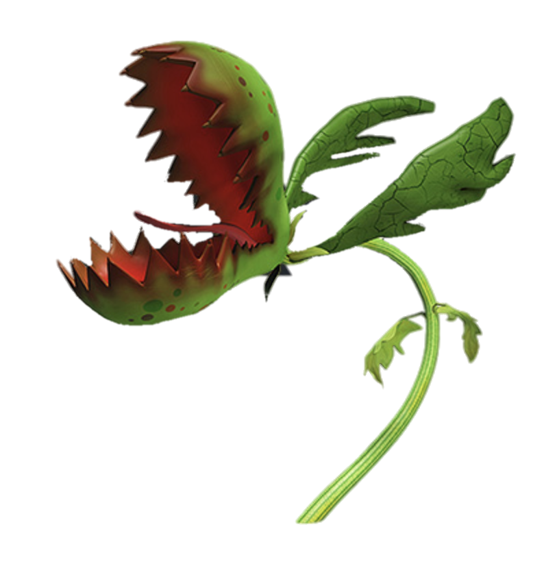 Larva Green the meat eating plant