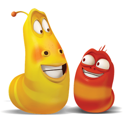 Larva – Red and Yellow best friends