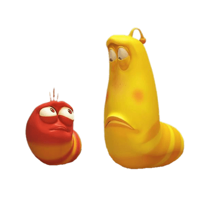 Larva – Sad Red and Yellow