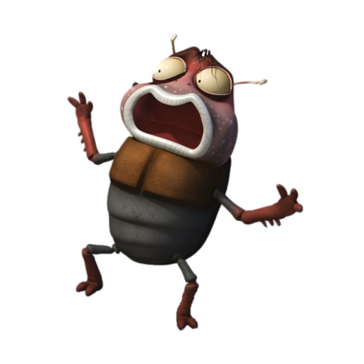 Check out this transparent Larva - Scared Brown PNG image