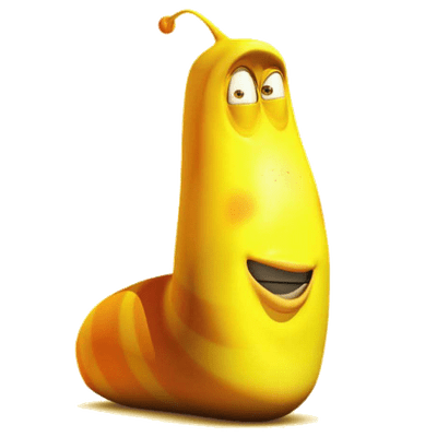 Larva – Yellow smiling
