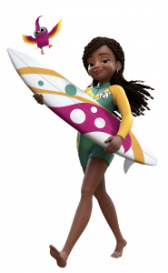 Lego Friends Andrea loves surfing