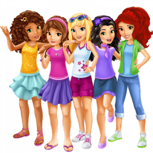Lego Friends Girl Group
