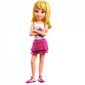 Check out this transparent Lego Friends - Stephanie PNG image