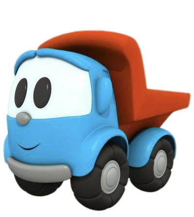 Check out this transparent Leo the Truck - Big wink PNG image