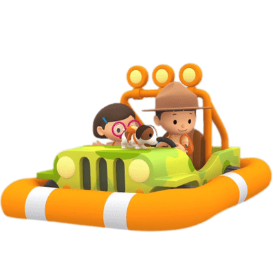 Leo the Wildlife Ranger – Floating Jeep