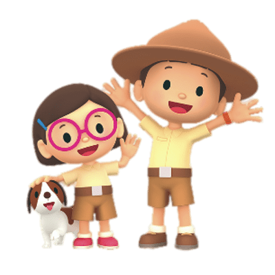 Leo the Wildlife Ranger – Leo, Katie and Hero