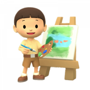 Leo the Wildlife Ranger Painting