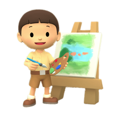 Leo the Wildlife Ranger – Painting