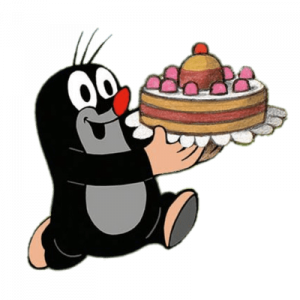Little Mole Birthday cake