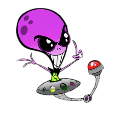 Lucky Fred – Egghead the Alien