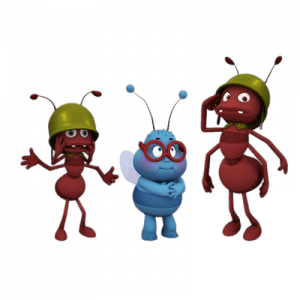 Maya The Bee Barry and the Ants