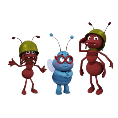 Maya The Bee Barry and the Ants