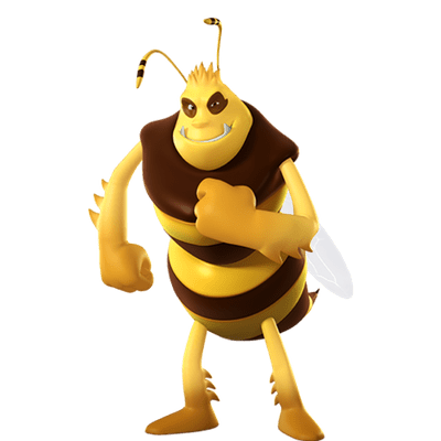 Maya The Bee Hank the Hornet