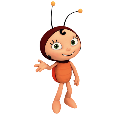 Maya The Bee Lara the Ladybug