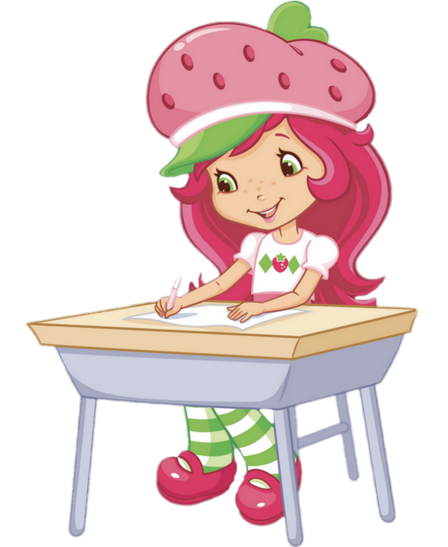 Check out this transparent Strawberry Shortcake - School PNG image