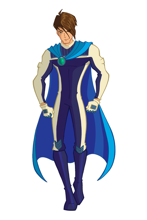 Check out this transparent Winx Club - Brandon with cape PNG image