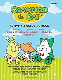 Crawford the Cat Activity Book