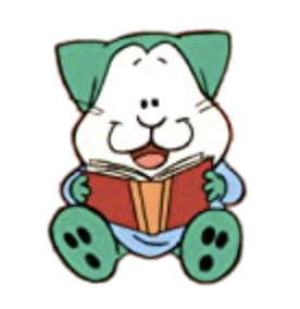 Crawford the Cat Reading