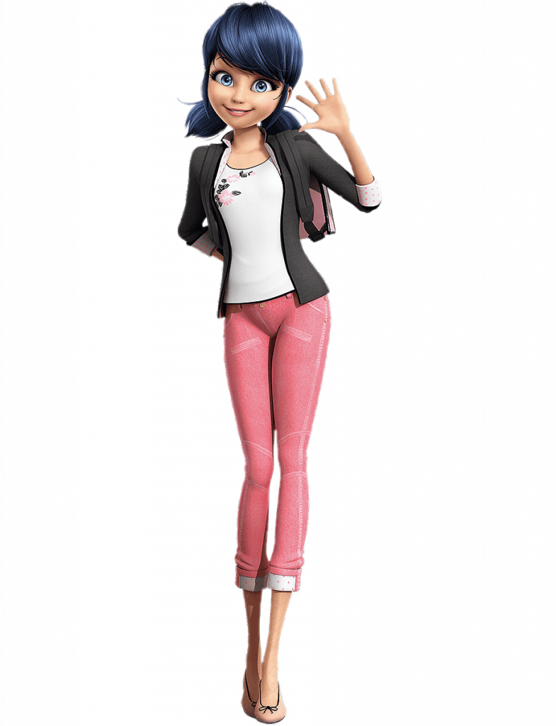 Ladybug & Cat Noir – Marinette Dupain waving