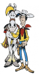 Lucky Luke Trusted horse Jolly Jumper