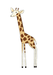 Mama Mirabelle Gerald the Giraffe