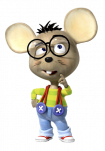 Mia Marty Mouse thinking
