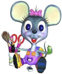 Mia – Mia Mouse arts and crafts