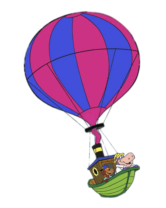 Peter Potamus – Hot air balloon