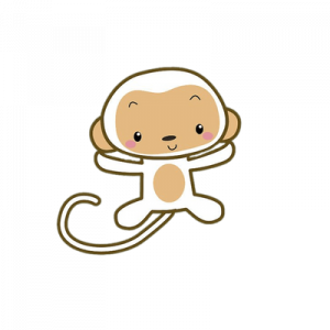 Kai Lan Hoho the monkey